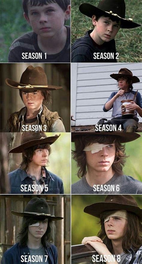 carl grimes|carl grimes age chart.